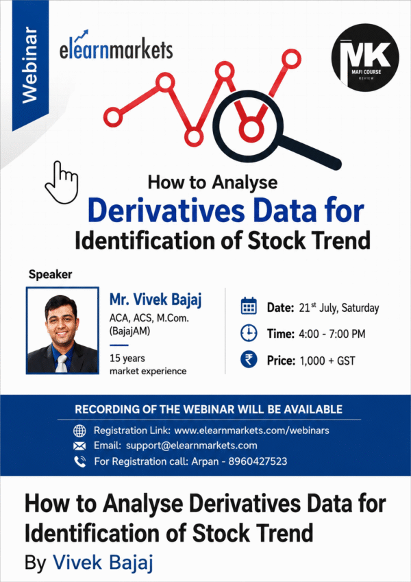 How To Analyses Derivative Data For Identification Of Stock Trend By Vivek Bajaj
